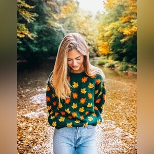 Kiel James Patrick Autumn Leaf Sweater